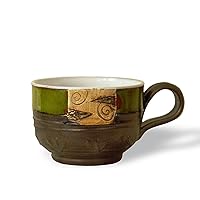 Espresso Cup. Pottery Coffee or Tea Cup. Handmade ceramics. Ceramic art