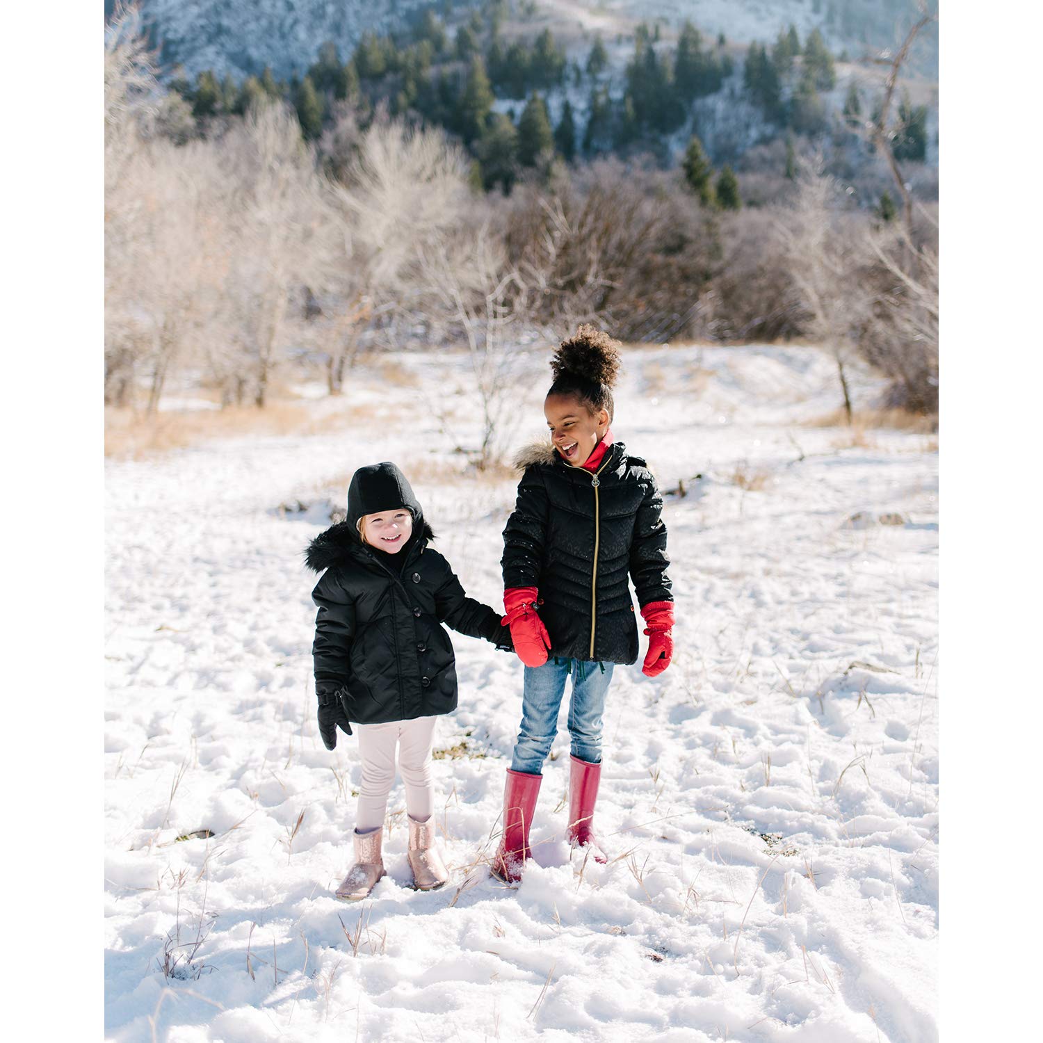 Zelda Matilda Children Toddlers Infant and Baby Mittens - Thinsulate Winter Waterproof Gloves