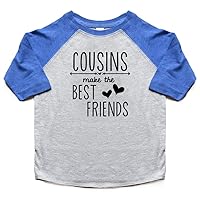 Cousins Make The Best Friends Shirt Raglan Boy/Girl Matching Cousins Tshirts Family Tees Reunion Gift