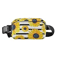 Sunflowers Fanny Packs for Women Men Everywhere Belt Bag Fanny Pack Crossbody Bags for Women Fashion Waist Packs with Adjustable Strap Waist Bag for Travel Outdoors Sports Shopping