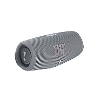 JBL CHARGE 5 - Portable Bluetooth Speaker with IP67 Waterproof and USB Charge out - Gray (Renewed)