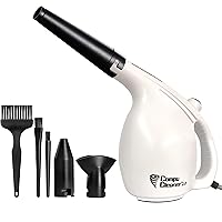 Compucleaner 2.0 -Durable ABS Plastic Electric High Pressure Air Duster - Computer Cleaner Blower - Keyboard Cleaner - Electronic Devices and Laptop Cleaner - Replaces Compressed Air Cans-White