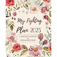 Cancer Planner & Organizer 2025: My Fighting Plan, Treatment Journal - Appointment Book - Symptom Tracker