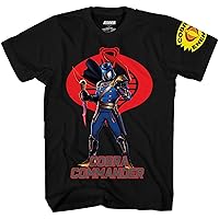 G. I. Joe Cobra Commander Stand Officially Licensed Adult T-Shirt