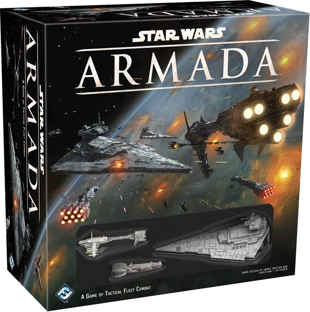Star Wars Armada CORE SET | Star Wars Miniatures Battle Game | Strategy Game for Adults and Teens | Ages 14+ | 2 Players | Average Playtime 2 Hours | Made by Fantasy Flight Games