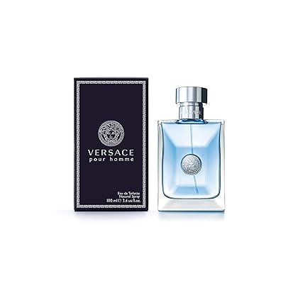 Versace Pour Homme Eau De Toilette Spray, 3.4 Ounce