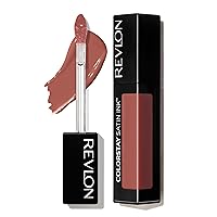 Revlon Liquid Lipstick, Face Makeup, ColorStay Satin Ink, Longwear Rich Lip Colors, Formulated with Black Currant Seed Oil, 006 Eyes on You, 0.17 Fl Oz