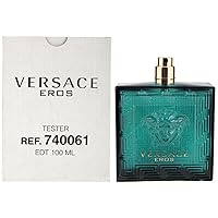 Versace Eau De Toilette Spray, Eros, 3.4 Ounce