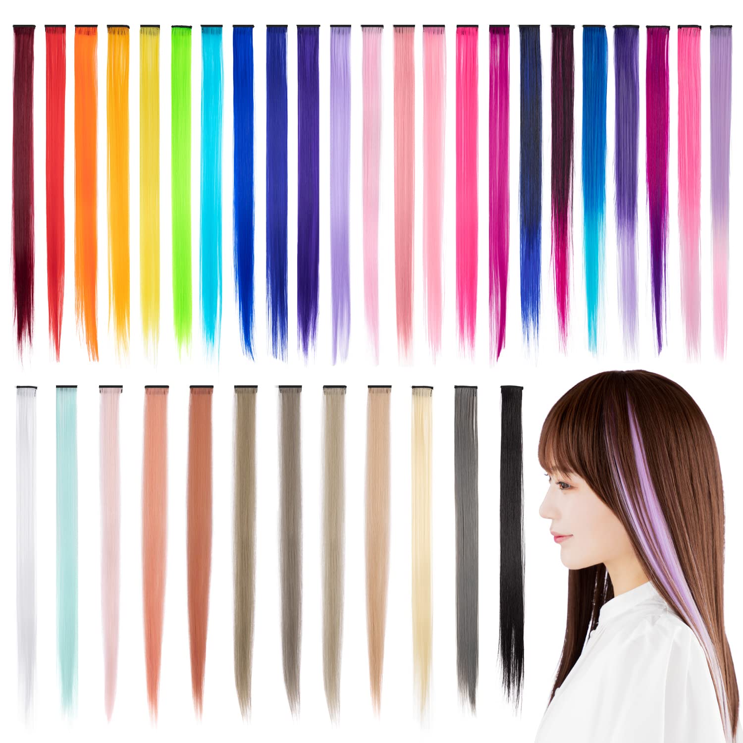 Mua Classe Easy Clip In Mesh Hair Extensions, Set of 6, Solid Color,  Gradation, Pink B trên Amazon Nhật chính hãng 2023 | Giaonhan247