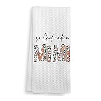Mimi Kitchen Towels Dishcloths, Mimi Gifts, Mimi Nana Gifts, Mimi Gifts for Grandma, Grandma Gifts, Make a Mimi Drying Cloth Hand Towels Tea Towels for Bathroom Kitchen, 16×24 Inches