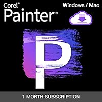 Corel Painter | 1 Month Subscription | Professional Painting Software for Digital Art, Illustration, Photo Art & Fine Art [PC/Mac Download]