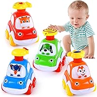 Palmatte Cars Toys for 1 Year Old Boy Birthday Gift Press and Go Car for 2 Years Old Boy Cars for Toddlers 1-3 Baby Toys 12-18 Months Gifts for 1 2 3 Year Old Boy