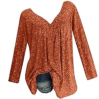 Ceboyel Womens Floral Boho Fall Tops Long Sleeve V Neck Shirts Dressy Causal Blouses Tunic Trendy Ladies Clothes 2023