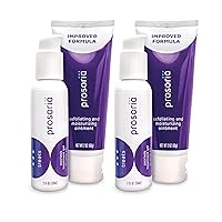 Psoriasis Treatment Kit for Dry, Itchy Skin Conditions - Clinical Strength and Natural Botanical Ingredients - Relief for Treating Psoriasis Condition - 4 x 2 Oz Bottles 60 Day Supply
