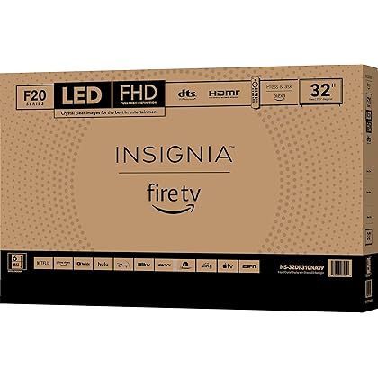 INSIGNIA 32-inch Class F20 Series Smart HD 720p Fire TV (NS-32DF310NA19, 2018 Model)