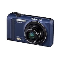 Casio Exilim EX-ZR200 High Speed 16 MP, 12x Optical Zoom Compact Digital Camera (Blue)