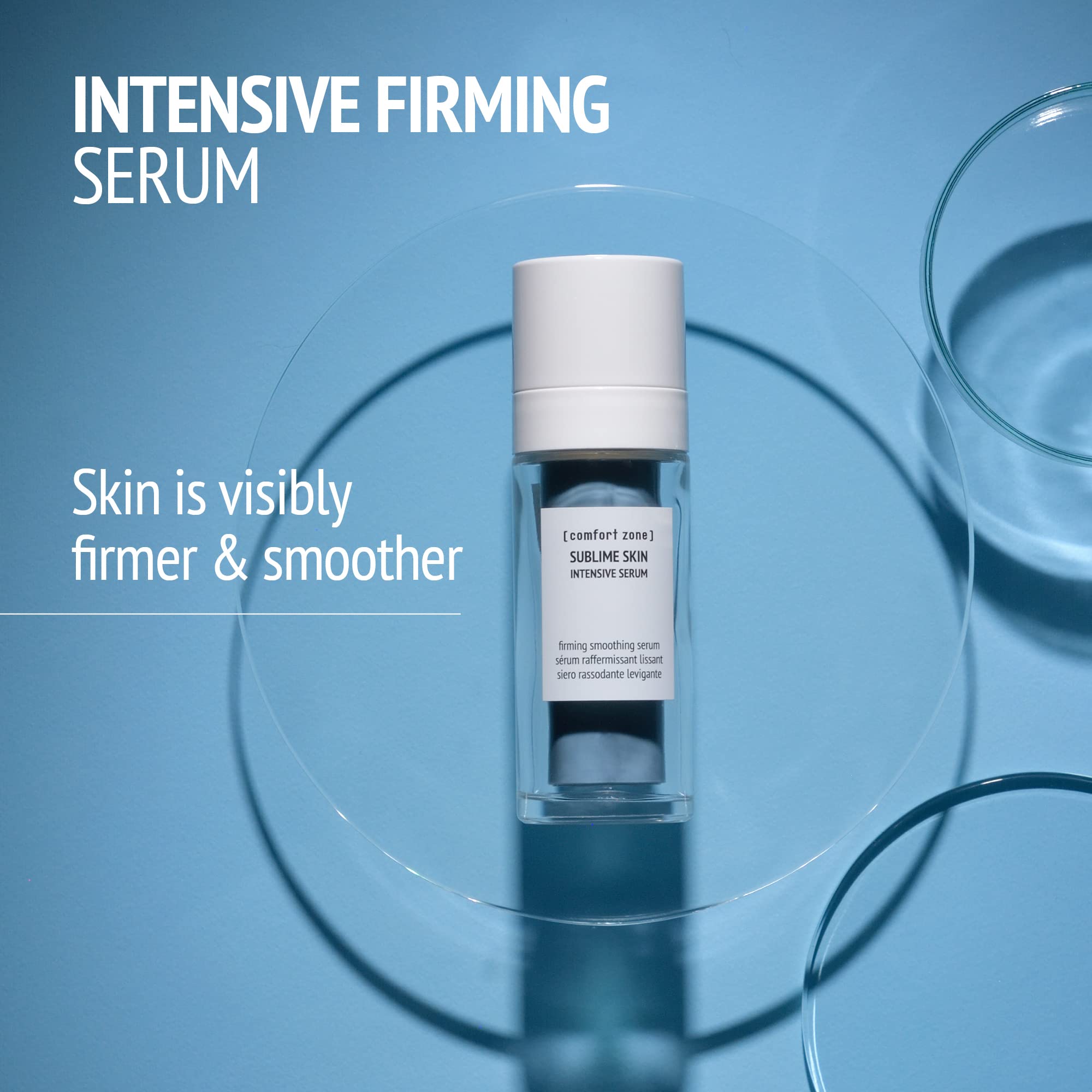 [ Comfort Zone ] Sublime Skin Intensive Serum, Firming And Smoothing Anti-Aging Formula, Wrinkle Reduction And Plumping For All Skin Types