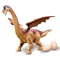 AZ Trading & Import Brachiosaurus Dinosaur Toy Walks and Lays Eggs