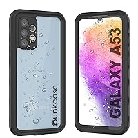 Punkcase Designed for Galaxy A53 Waterproof Case [StudStar Series] [Slim Fit] [IP68 Certified] [Shockproof] [Dirtproof] [Snowproof] Armor Cover for Galaxy A53 5G (6.5