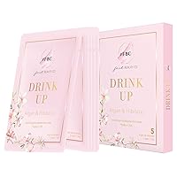 5 Count Drink Up Smoothing Bio Cellulose Face Mask with Argan & Hibiscus