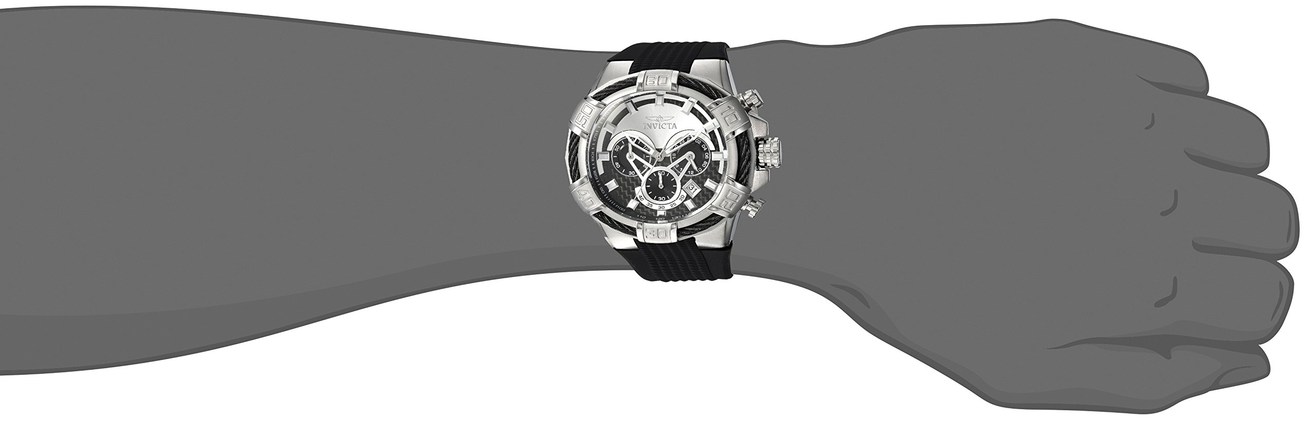 Invicta Men's 24691 Bolt Analog Display Quartz Black Watch