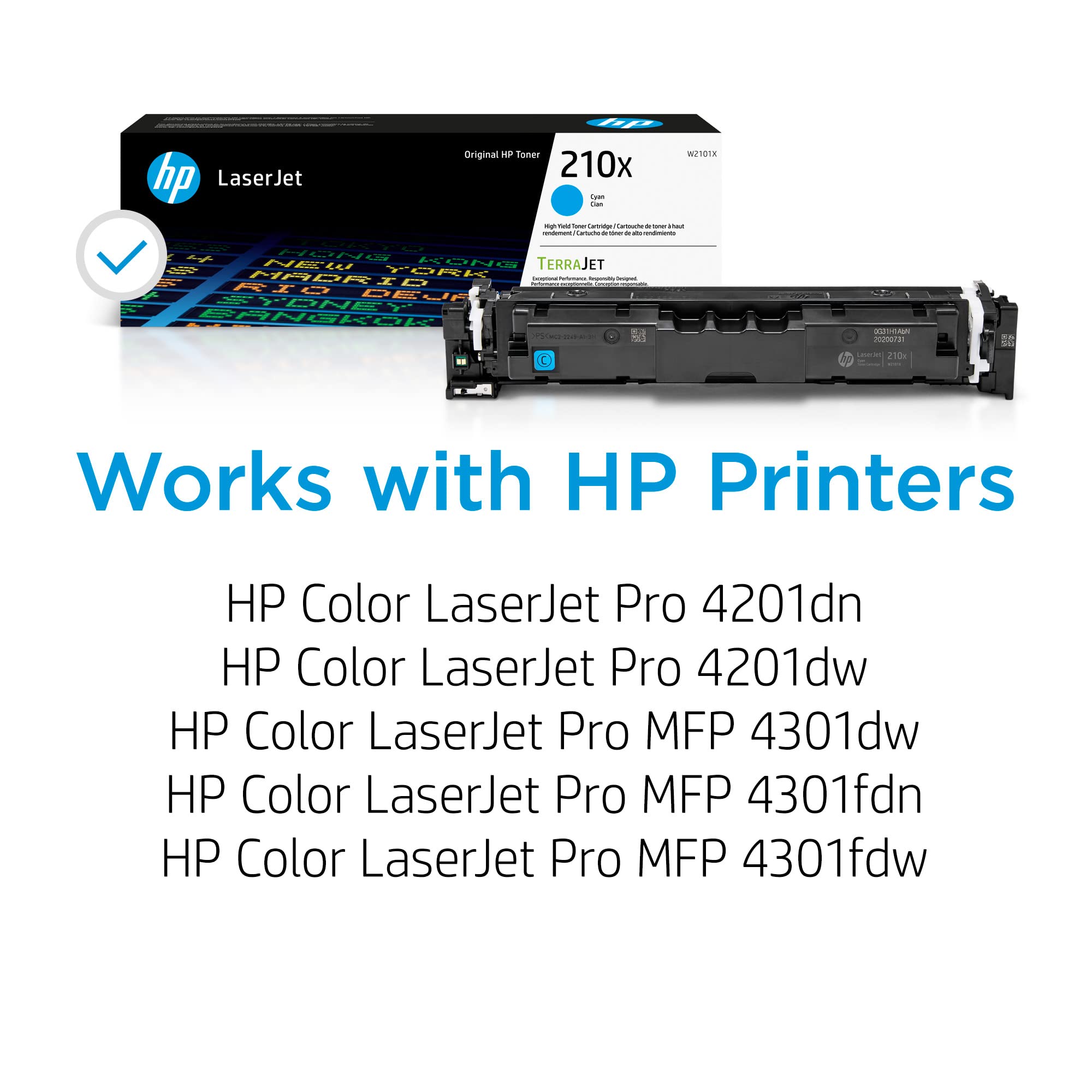 HP 210X Cyan Original Laserjet Toner Cartridge