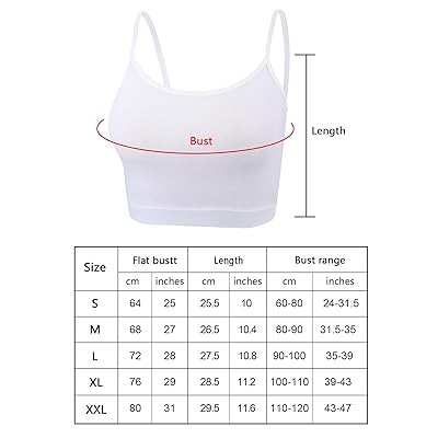 Boao 3 Pcs Crop Camisole Top Spaghetti Strap Tank Sleeveless Crop Tank Top  for Women Sports