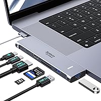 USB C Adapter HDMI Hub for MacBook Pro/Air M1 M2 2023 2022 2021 13