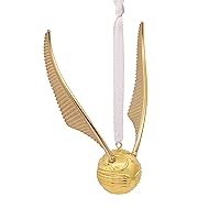 Hallmark Harry Potter Golden Snitch Christmas Ornament, Metal