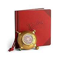 Compass Shaped Christmas, Interactive QR Code, 5 inch Red Rope Hanging Holiday Ornament and 80 Page Writing Journal to Note or Draw Acts of Kindness, 2 Piece Set
