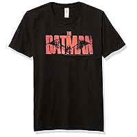 Warner Brothers Dc Fandom The Batman Logo Boy's Premium Solid Crew Tee