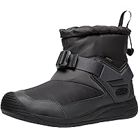 KEEN Men's Hoodromeo Waterproof Mid Height Insulated Pull on Snow Boots