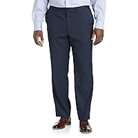 JV Reflex Check Suit Pants Navy 42 x 30