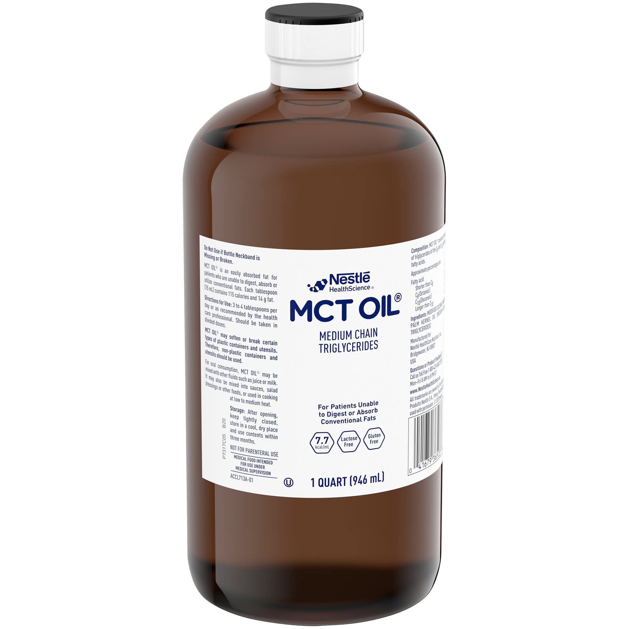Nestle Mct Oil, for Digestive Problems, 1 EA