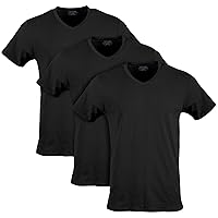 Gildan Mens Cotton Stretch T-Shirts, Multipack