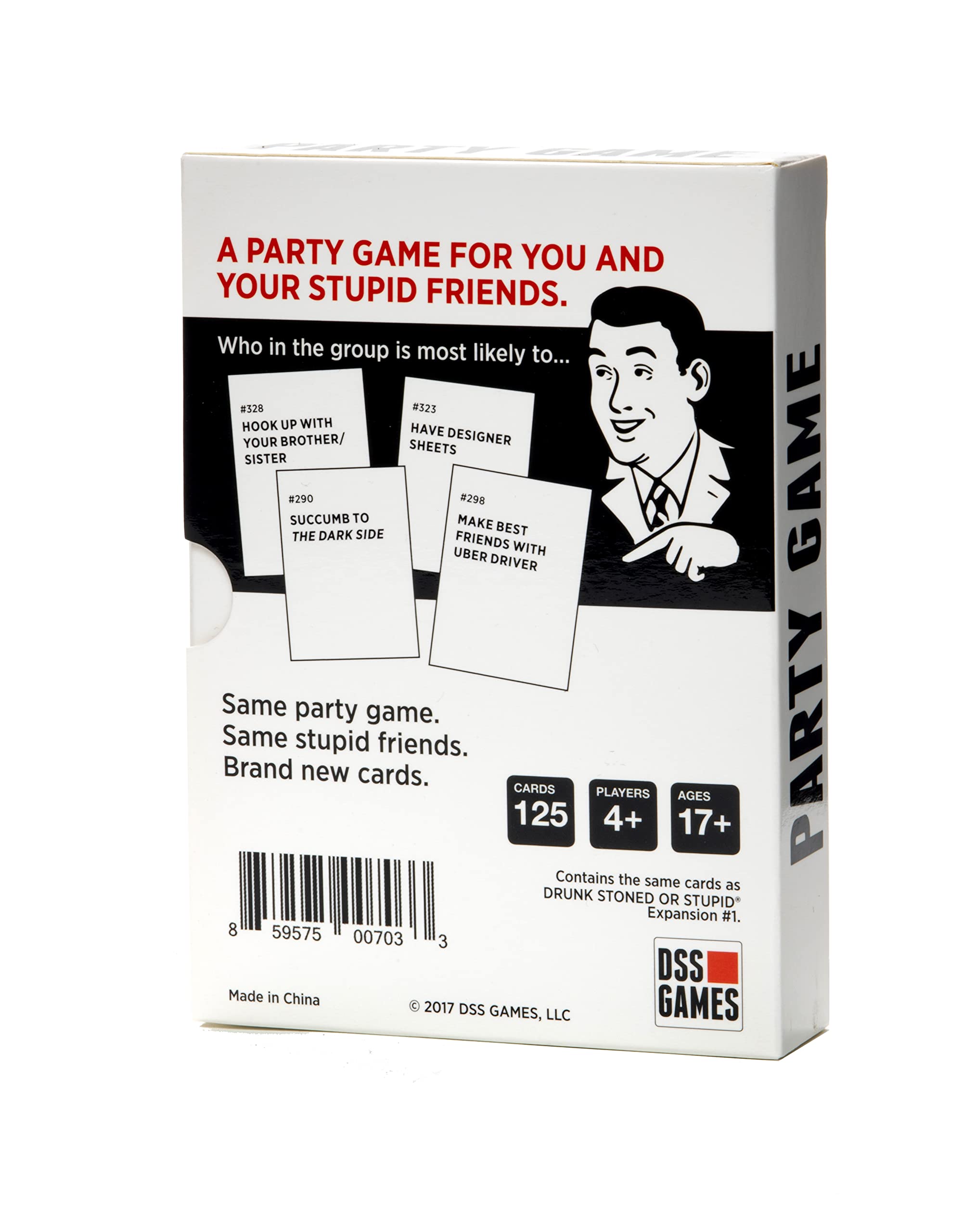 DSS Games Who's Most Likely to… [A Party Game] Expansion Pack 1 with New NSFW Cards to Roast Your Friends