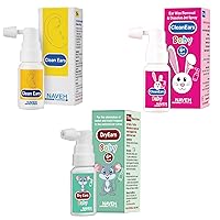 NAVEH PHARMA CleanEars 0.5 Fl Oz+ NAVEH PHARMA Dry-Ears Baby 0.5 FL OZ + NAVEH PHARMA Otic Guard Baby 0.5 Fl Oz