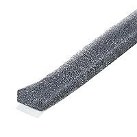 M-D Building Products 02071 1/4 in. x 1/2 in. x 17 ft. Gray Economy Foam Window Seal for Medium Gaps