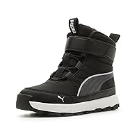 PUMA Evolve Boot Alternative Closure Plus (Little Kid) Puma Black/Strong Gray/Puma White 12.5 Little Kid M