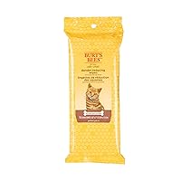 Cat Natural Dander Reducing Wipes | Kitten and Cat Wipes for Grooming, 50 Count | Cruelty Free, Sulfate & Paraben Free, pH Balanced for Cats - Made in the USA