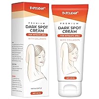 TOTCLEAR Underarm Cream, Dark Spot Remover for Face, Armpit, Neck, Back, Legs, Elbows, Private Areas, 100% Natural Ingredient, 60ML