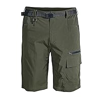 Mr.Stream Men's Outdoor Climbing Camping Quick Drying Casual Multi Pocket Stretch Cargo Shorts