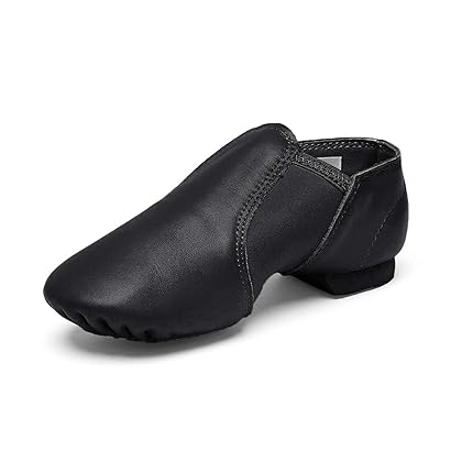 Stelle Leather Jazz Slip-On Dance Shoes for Girls Boys Toddler Kid