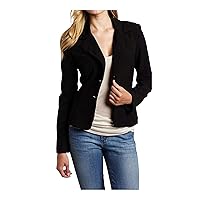 A. Byer Women's Long Sleeve Button Welt Jacket Blazer