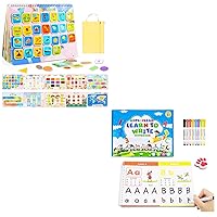 Foayex Gifts for Kids - Montessori Kids Books Ages 3-5, Handwriting Practice Books Kindergarten Workbooks, Easter Books for Kids