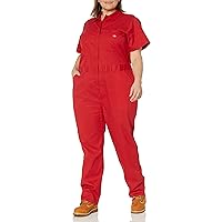 Dickies womens Plus Size Flex Short Sleeve Coverall