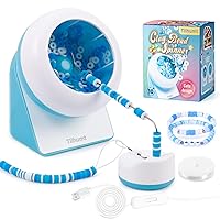 Tilhumt Bead Spinner, Clay Beads Spinner for Making Cute Friendship Bracelets, Electric Bead Spinner for Jewelry Making, Automatic Bracelet Maker with Needles and Thread, Gift for Girls