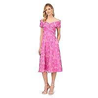 by Adrianna Papell Women's Jacquard Cocktail Dress