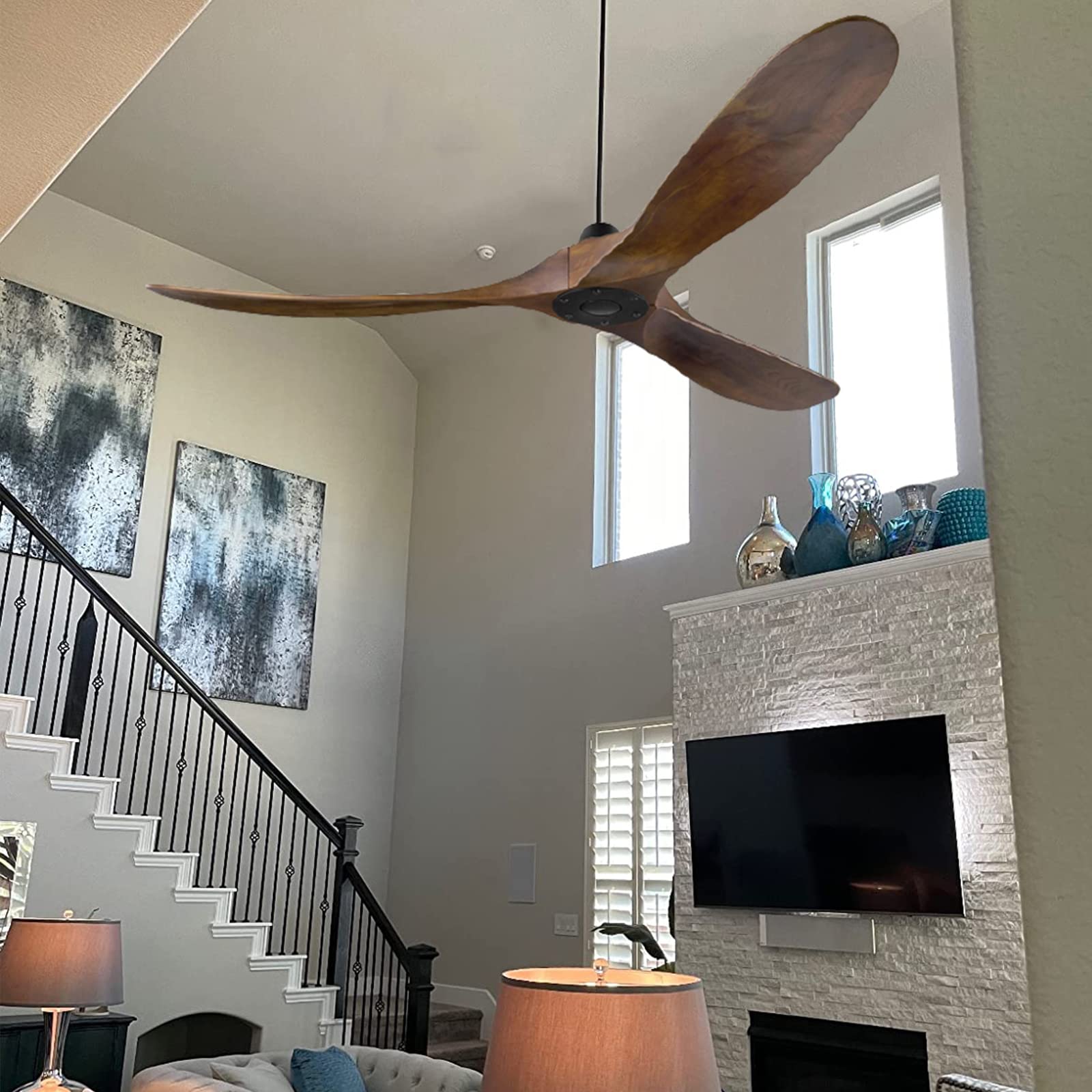 Ceiling Fan without Lights, 52
