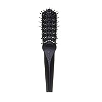 Denman D100 Flexible Vent Brush for Blow Drying - Styling Hair Brush for Wet Dry Curly Thick Straight Hair - For Women and Men (Black)